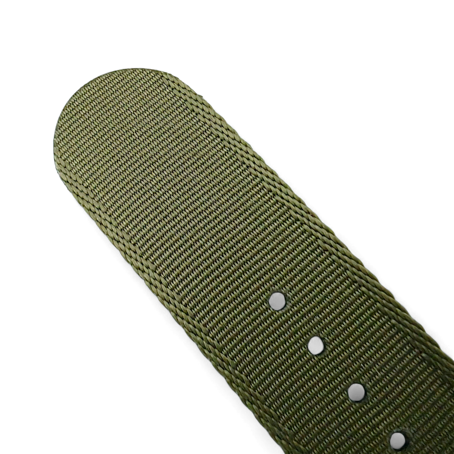 Sovereign Luxury Nylon Watch Strap Military 18mm 20mm 22mm Army Green