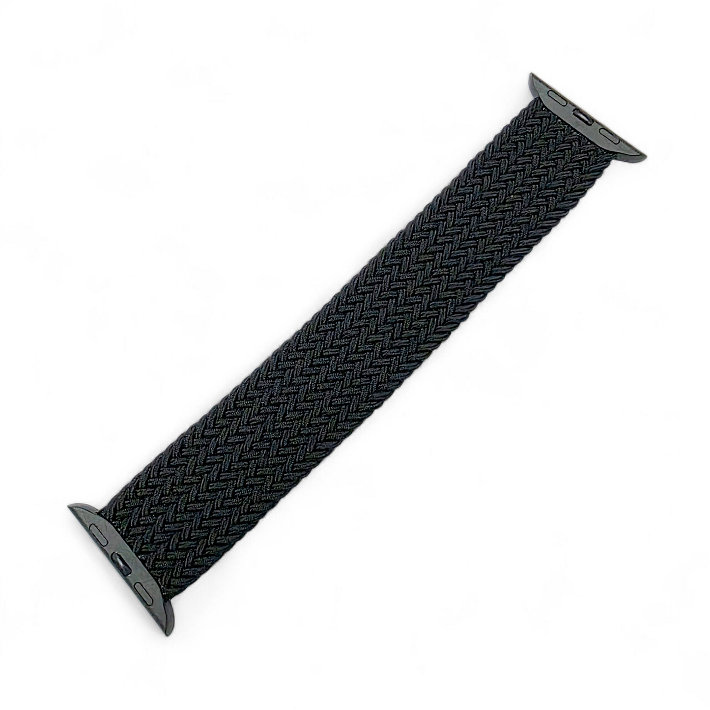 Bracelet de montre tressé réglable de qualité supérieure pour Apple Watch, couleur crème