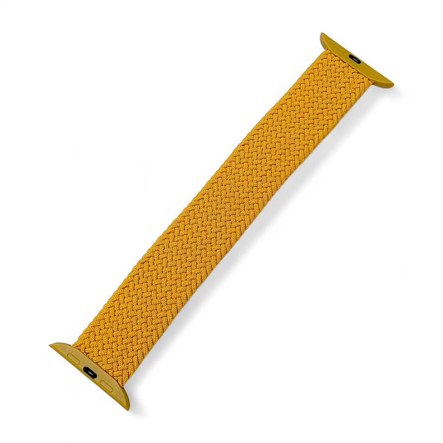 Bracelet de montre tressé réglable de qualité supérieure pour Apple Watch, couleur crème