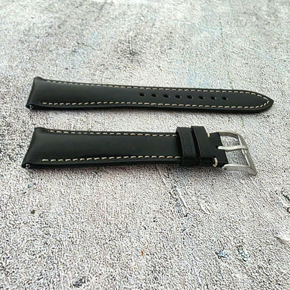Buttero Leather Strap 20mm 22mm Black