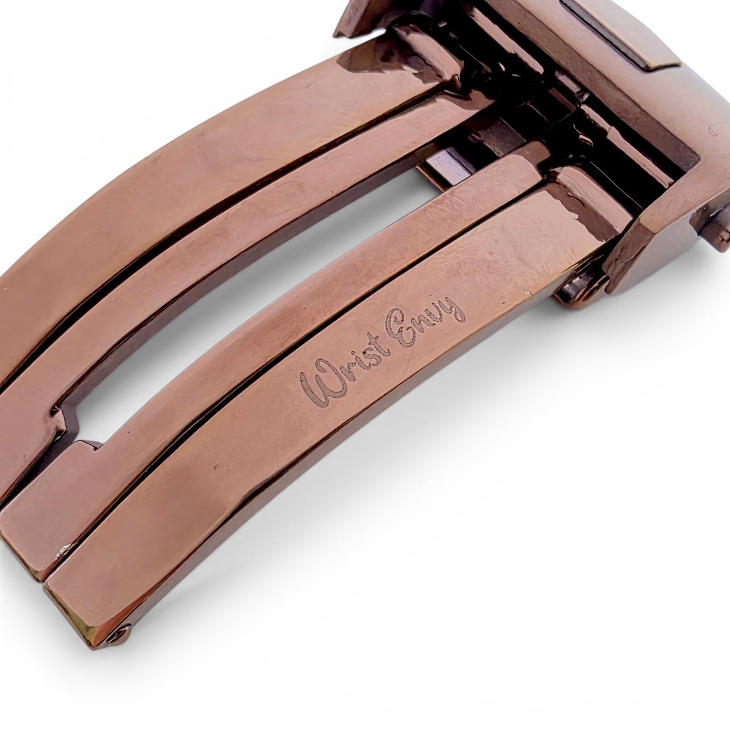 Bronze PVD Deployant Clasp For Watch Strap 18mm Bronze PVD