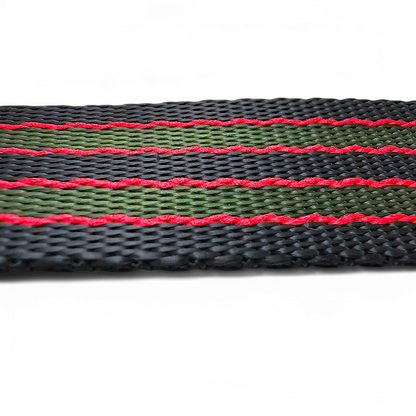 Nylon 1.4mm Thick Military Watch Strap James Bond 007 Black Red Green 20mm 22mm