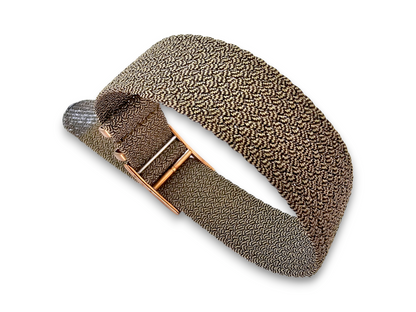 Bronze Buckle Perlon NATO Watch Strap Nylon 20mm 22mm