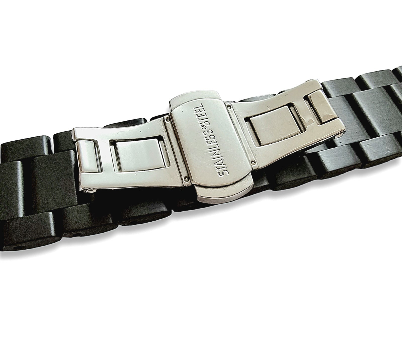 Steel discount watch belt