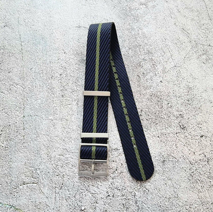 Tudor Style Buckle Nylon NATO Watch Strap 20mm 22mm