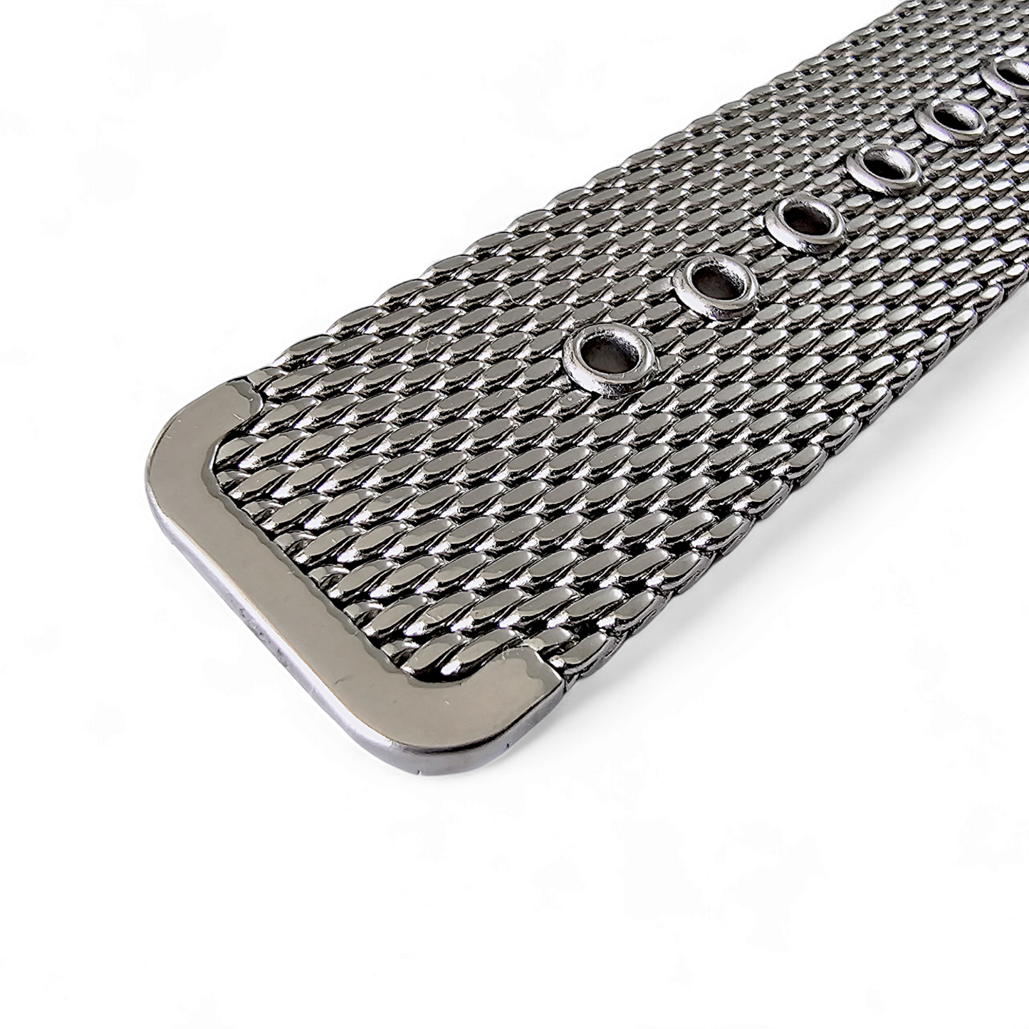 Shark Mesh 2.6mm Thick 316L Stainless Steel Bracelet For Apple Iwatch