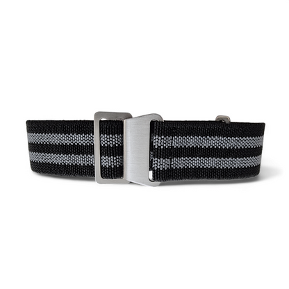 Marine Nationale Watch Strap Band Parachute Elastic Nylon NATO MOD 18 20 22 mm