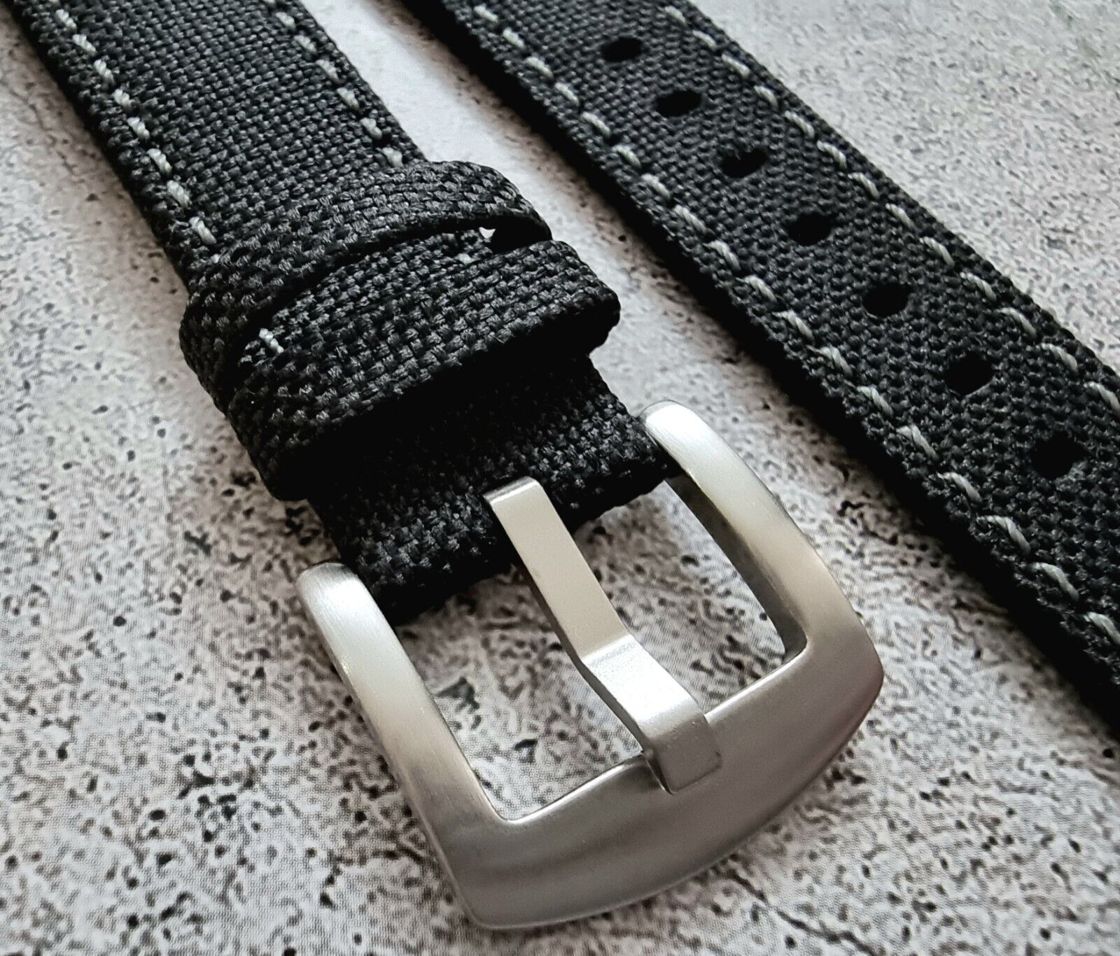 Sailcloth watch strap 22mm new arrivals