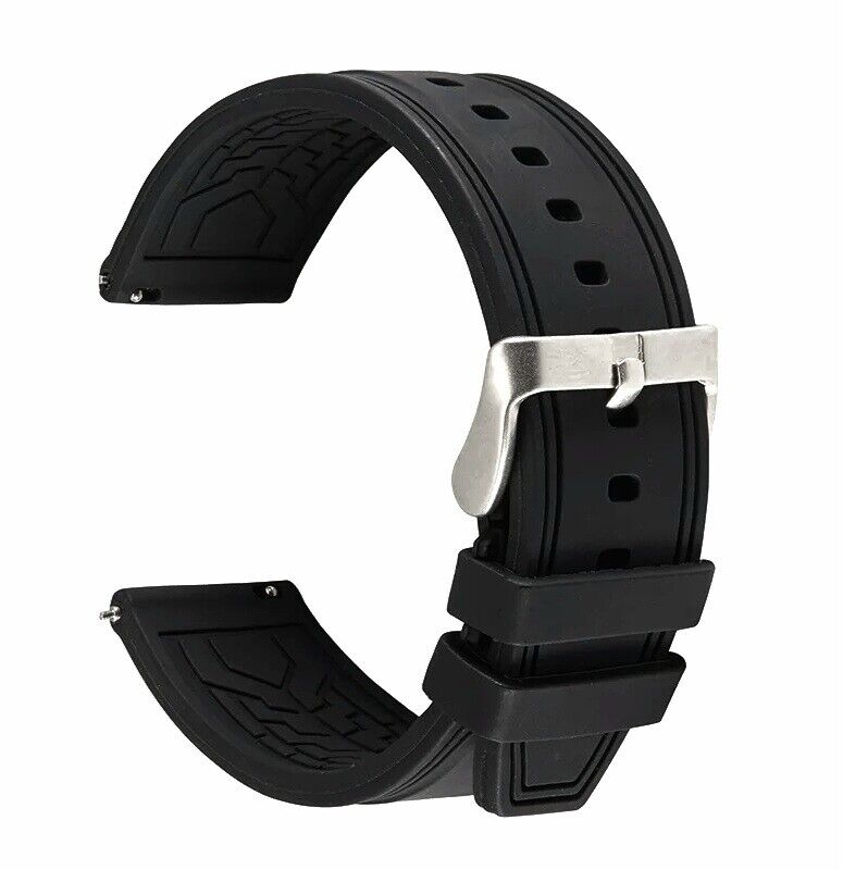 20mm silicone hotsell watch strap