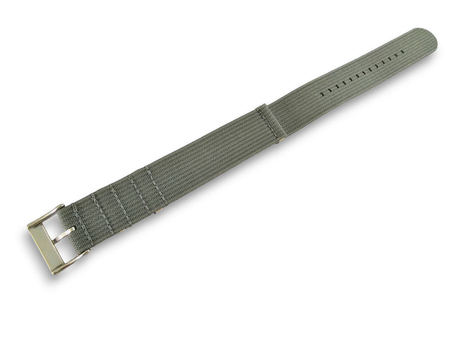 Premium Ribbed Nylon NATO G10 Watch Band Zulu Army Military Strap 18mm 20mm 22mm