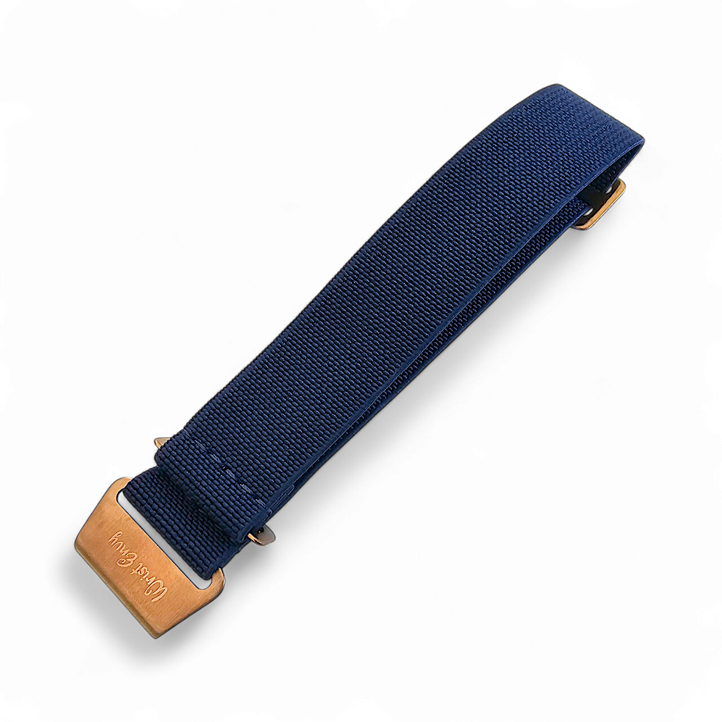 Bronze PVD Marine Nationale 20mm 22mm Navy Blue