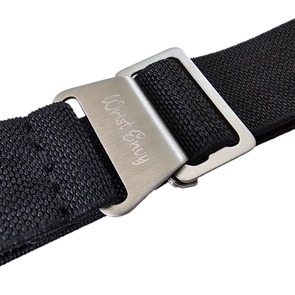 Elastic Nylon Marine Nationale Watch Strap Band 20mm 22mm Black Shades