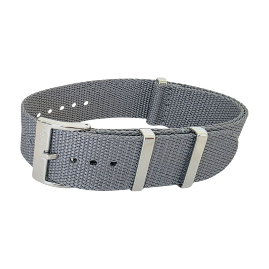 Arbor Hemp Military Watch Strap 20mm 22mm Grey