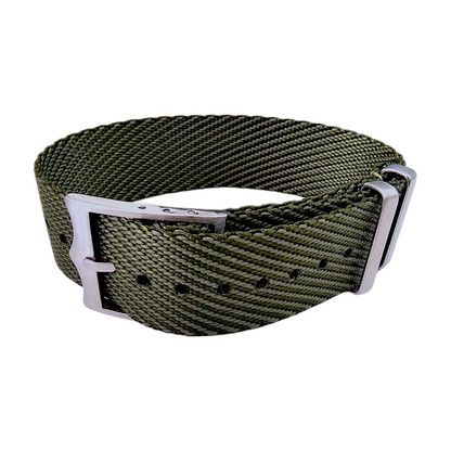 Tudor Style Buckle Nylon NATO Watch Strap 20mm 22mm