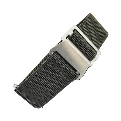 Marine Nationale Watch Strap Band Parachute Elastic Nylon NATO MOD 18 20 22 mm