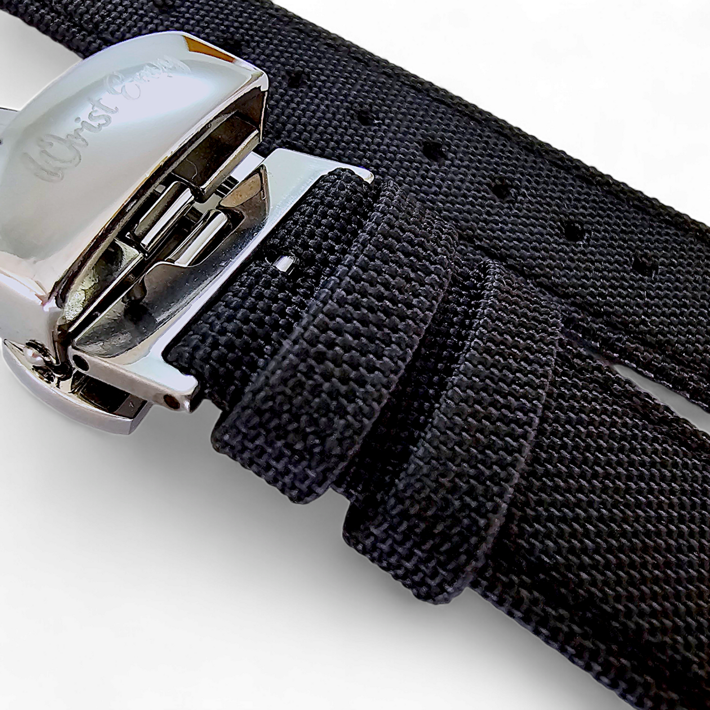 Canvas Deployment Clasp Watch Strap Band Sailcloth 20mm 22mm