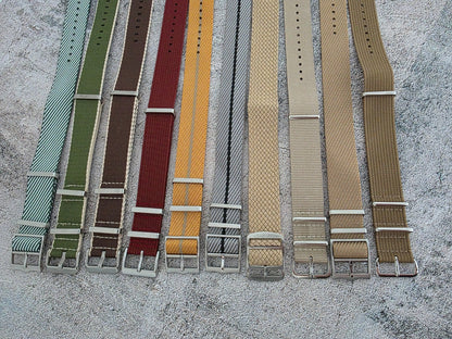 Job Lot of 10 Nylon Watch Straps Bands 22mm Military RRP £100 MOD UK