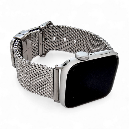 Shark Mesh 2.6mm Thick 316L Stainless Steel Bracelet For Apple Iwatch