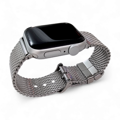 Shark Mesh 2.6mm Thick 316L Stainless Steel Bracelet For Apple Iwatch