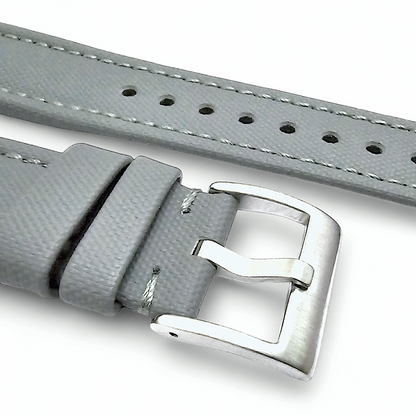 Sailcloth Watch Strap Band Premium Two Piece 20mm 22mm Navy Grey Replacement UK