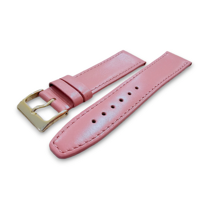 Luxury Stitched Leather Watch Strap Band Replacement Mens Womens 8mm to 22mm UK