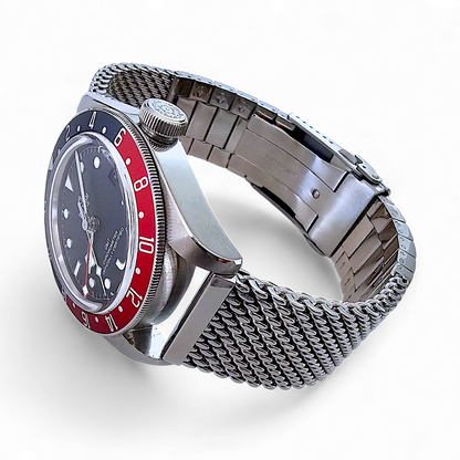 Premium Shark Mesh 5mm Thick Bracelet 316L Stainless Steel 20mm 22mm Polished