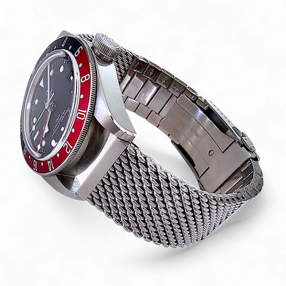 Premium Shark Mesh 5mm Thick Bracelet 316L Stainless Steel 20mm 22mm Polished