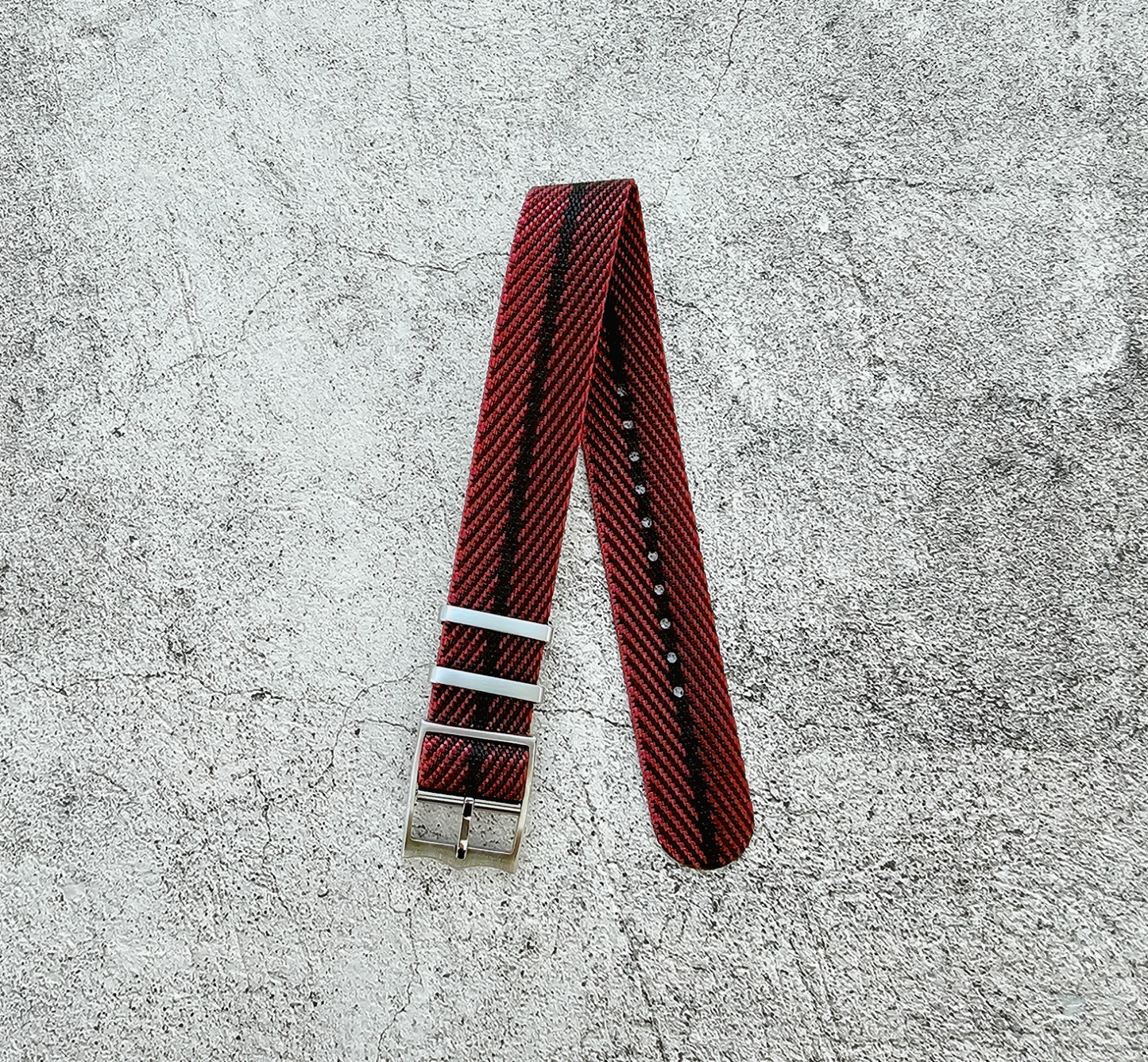 Tudor Style Buckle Nylon NATO Watch Strap 20mm 22mm