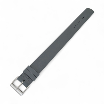 FKM Rubber One Piece Watch Strap Band 1.4mm 20mm 22mm Grey