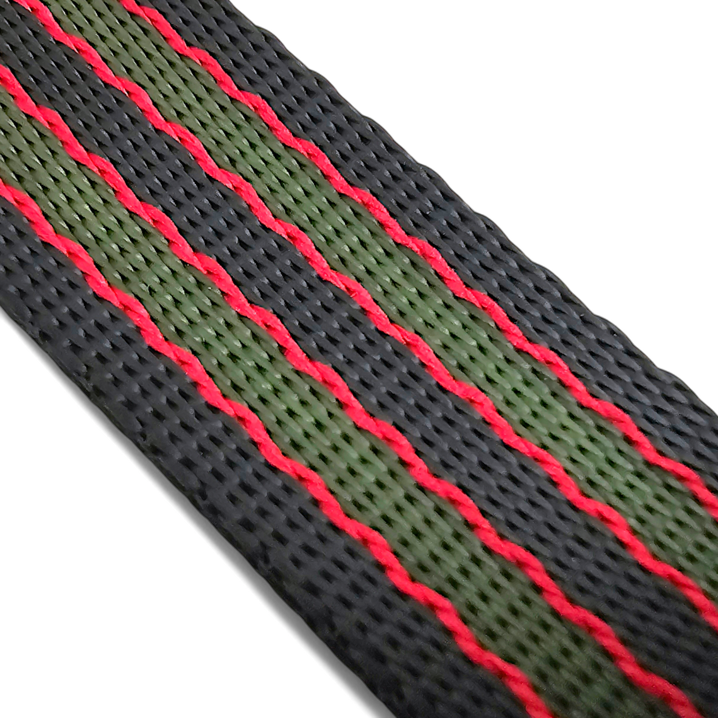 Nylon 1.4mm Thick Military Watch Strap James Bond 007 Black Red Green 20mm 22mm