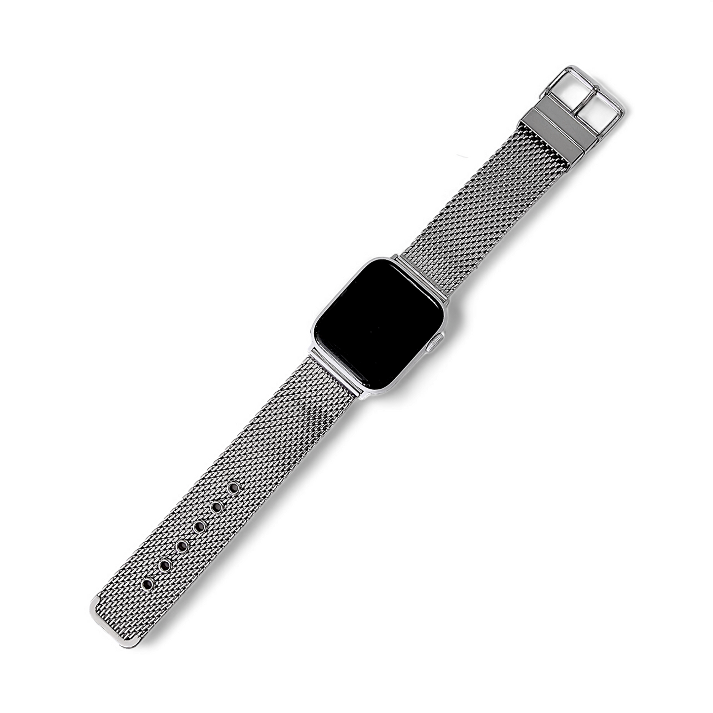 Shark Mesh 2.6mm Thick 316L Stainless Steel Bracelet For Apple Iwatch