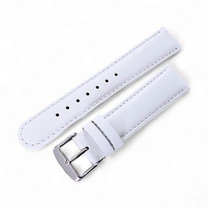 Padded Luxury Leather Watch Strap Band Stitched Mens Womens Ladies 8mm to 26mm