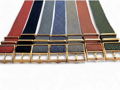 Bronze Buckle Perlon NATO Watch Strap Nylon 20mm 22mm