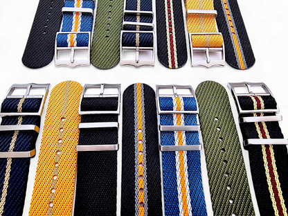 Tudor Style Buckle Nylon NATO Watch Strap 20mm 22mm