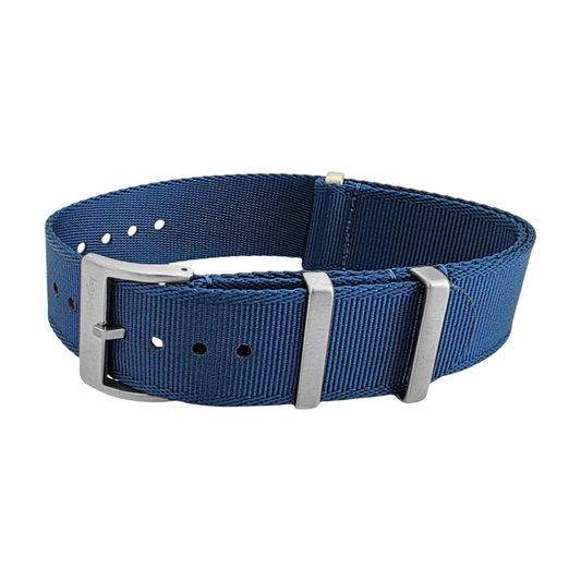 Sovereign Luxury Nylon Watch Strap Military 18mm 20mm 22mm Royal Blue