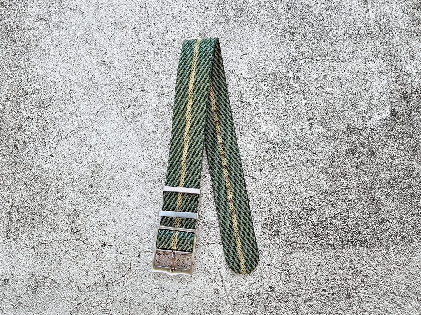 Tudor Style Buckle Nylon NATO Watch Strap 20mm 22mm