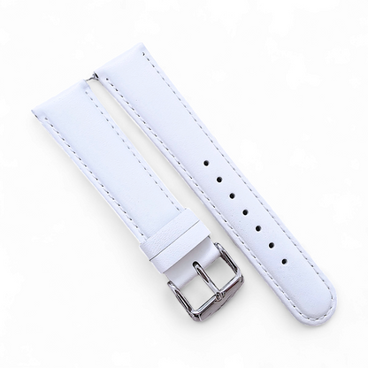 Padded Luxury Leather Watch Strap Band Stitched Mens Womens Ladies 8mm to 26mm