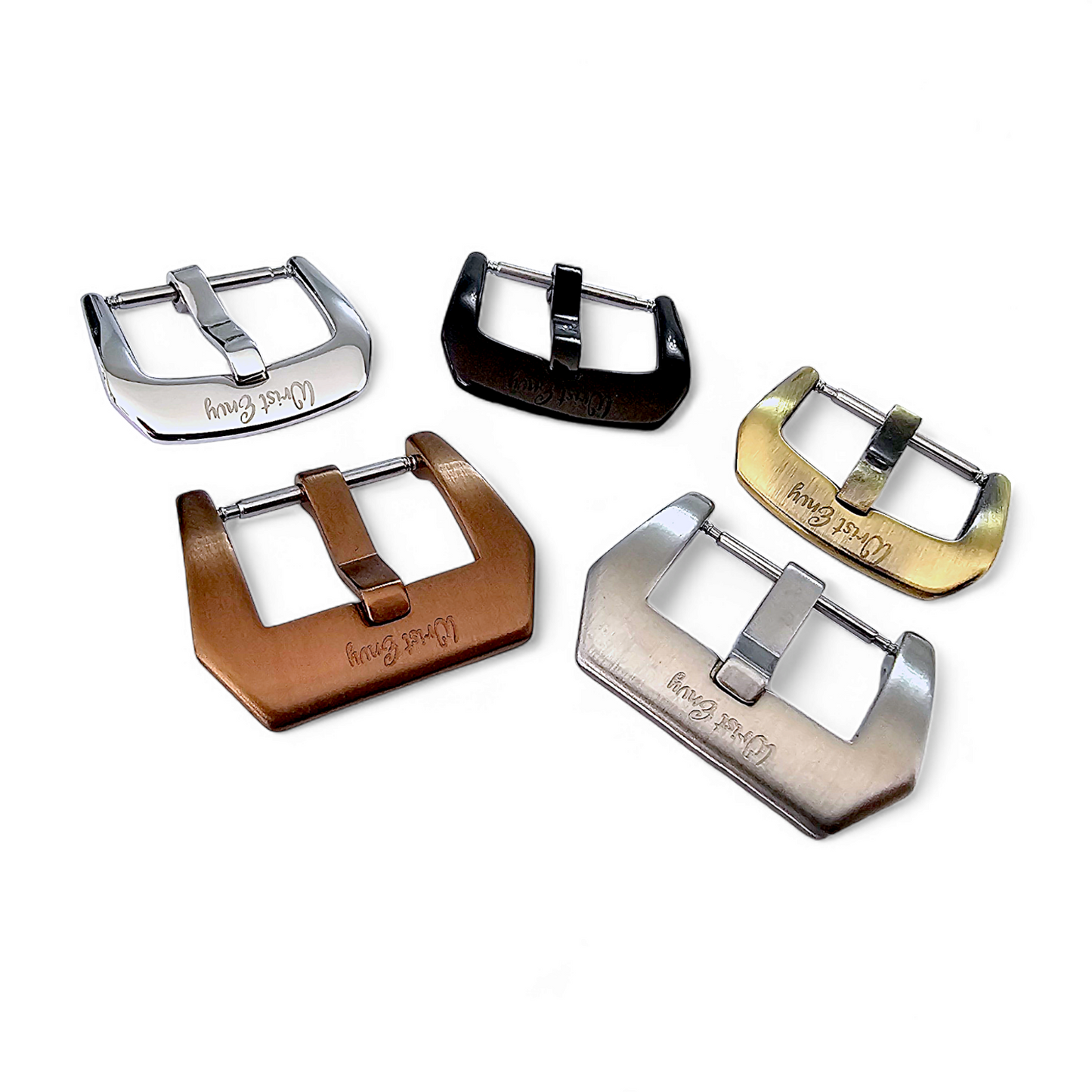 Replacement Stainless Steel Watch Buckle for Watch Straps 16mm 18mm 20mm