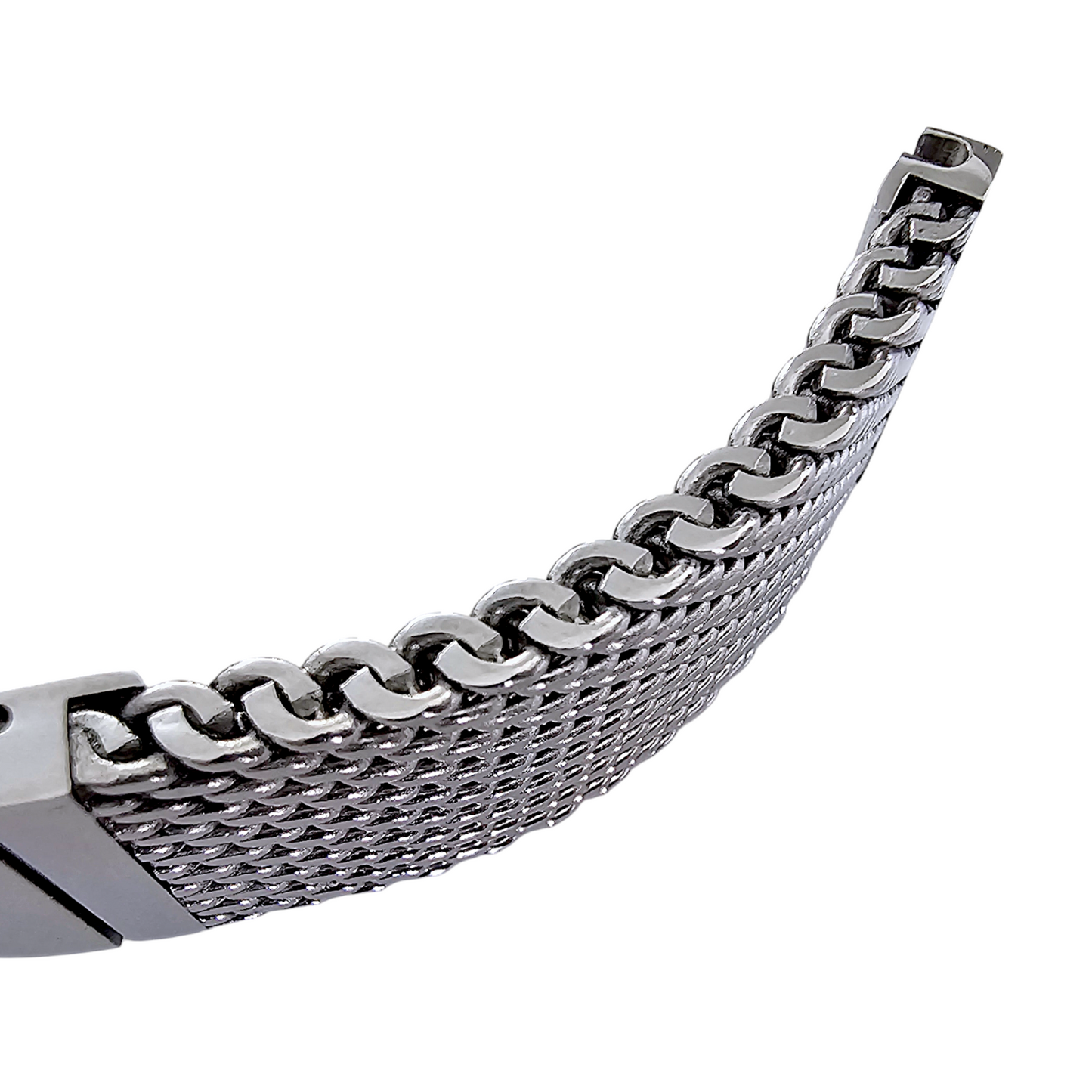 Premium Shark Mesh 5mm Thick Bracelet 316L Stainless Steel 20mm 22mm Polished