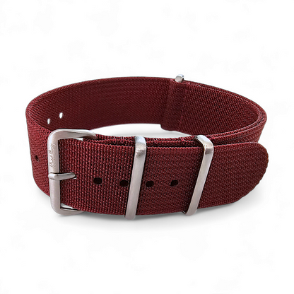 Premium Ribbed Military Watch Strap 18mm 20mm 22mm