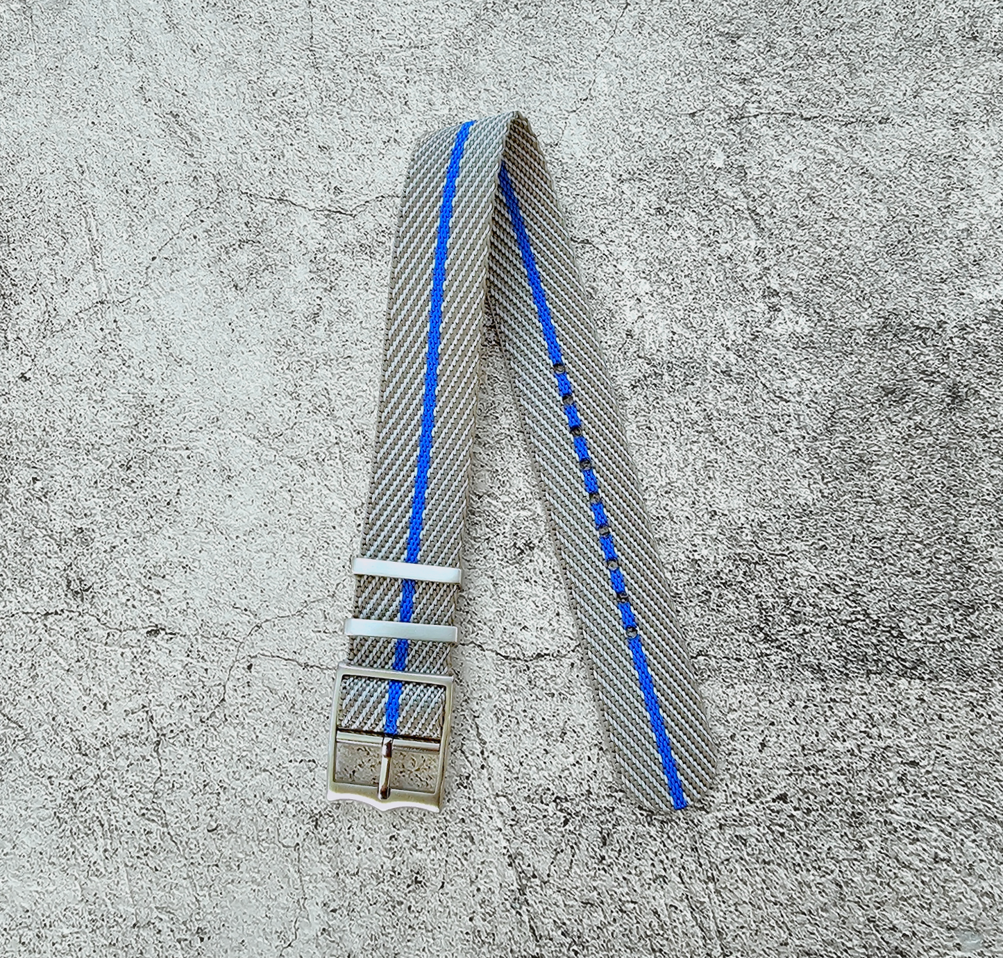 Tudor Style Buckle Nylon NATO Watch Strap 20mm 22mm