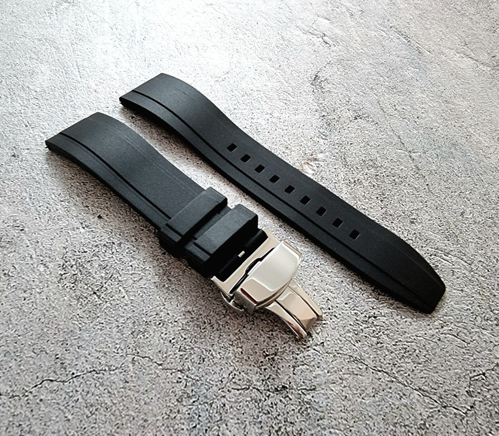 Authentic Cartier Leather Watch Strap with Deployment Clasp Buckle - Ruby  Lane