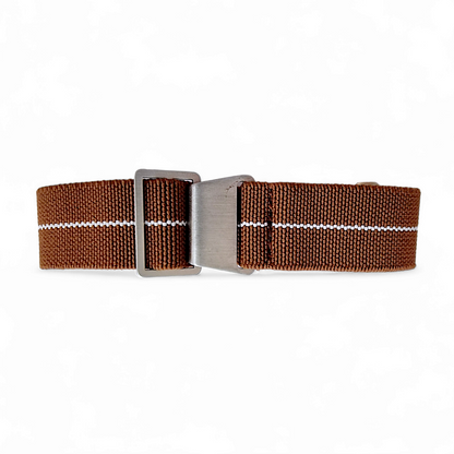 Marine Nationale Watch Strap Band Parachute Elastic Nylon NATO MOD 18 20 22 mm