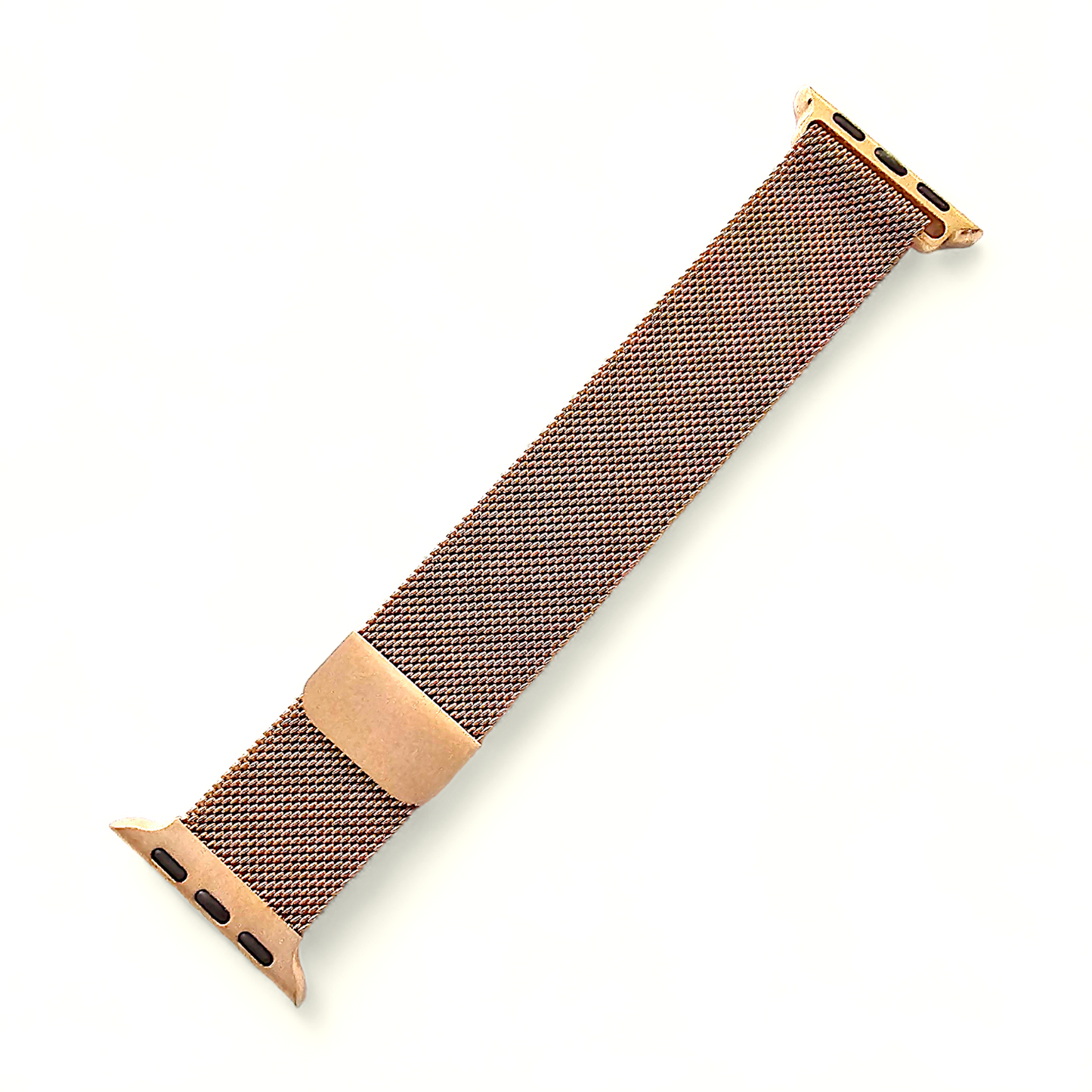 Milanese Steel Loop Bracelet For Apple Watch Retro Pink Gold