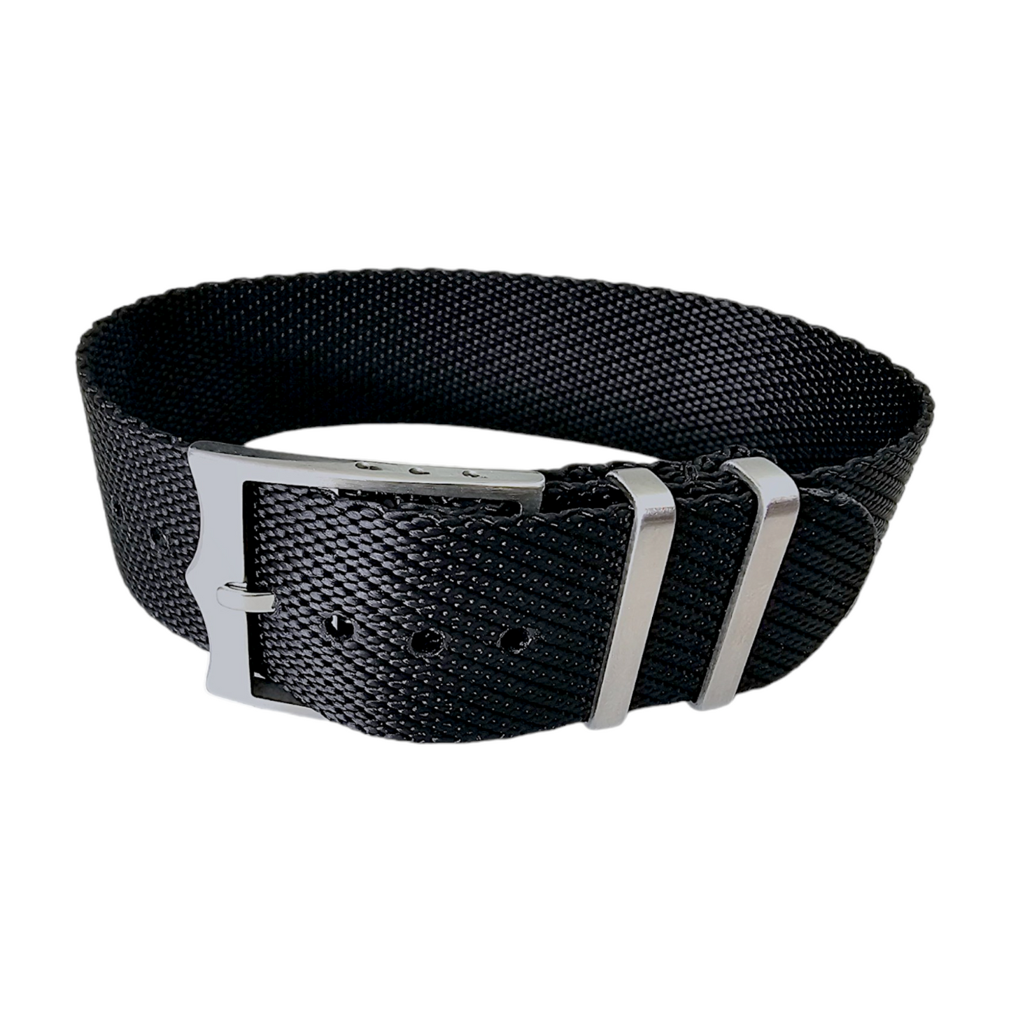 Tudor Style Buckle Nylon NATO Watch Strap 20mm 22mm