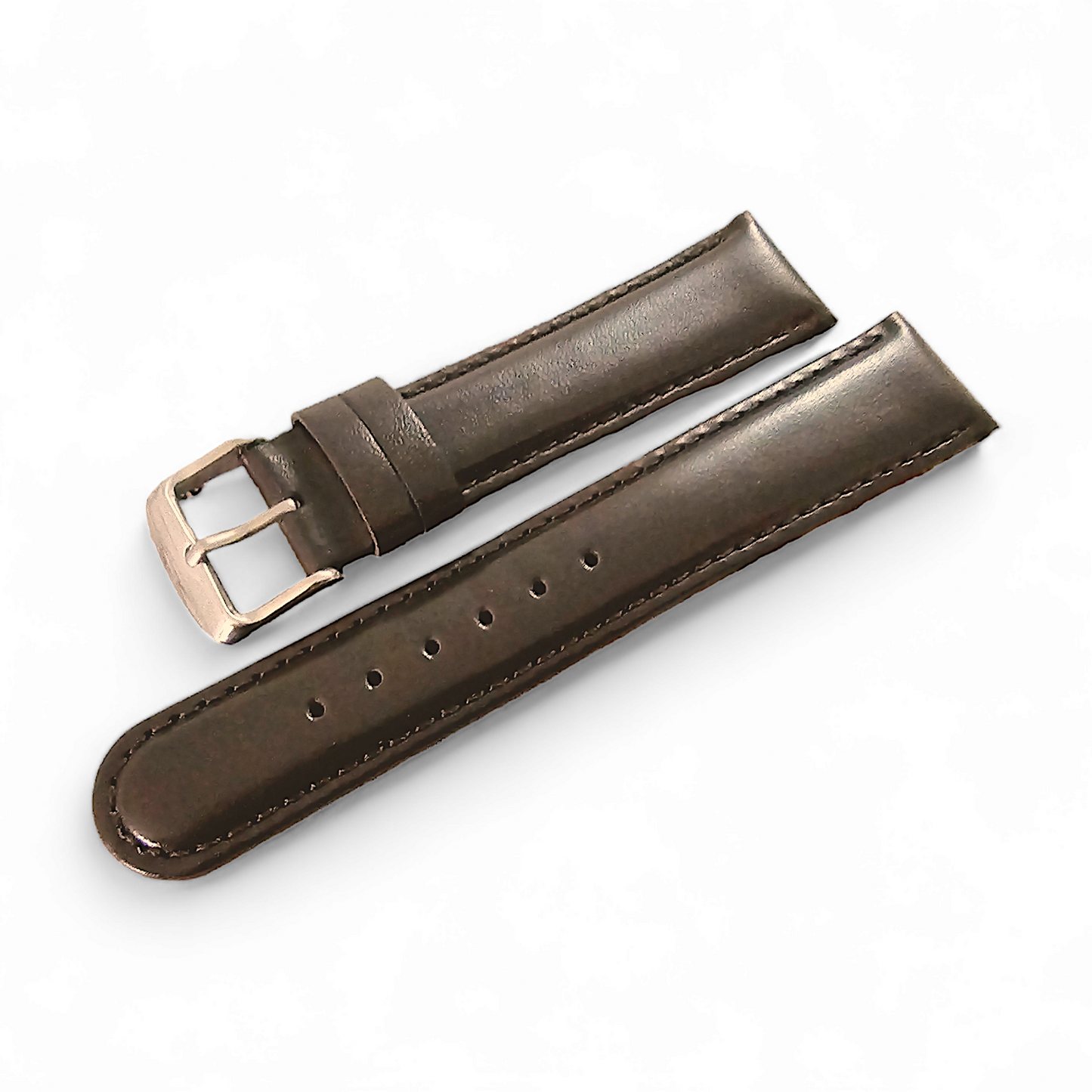 Padded Luxury Leather Watch Strap Band Stitched Mens Womens Ladies 8mm to 26mm