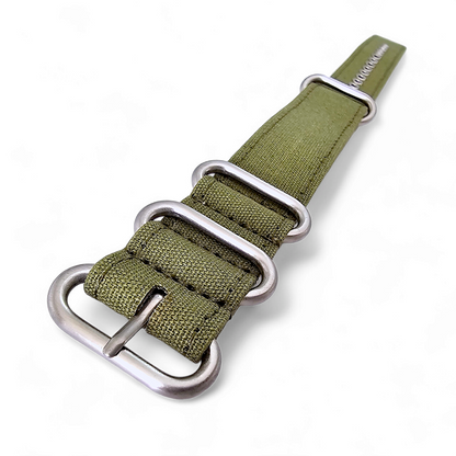 Canvas Zulu NATO Watch Strap Army Military 20mm 22mm