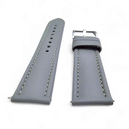 Sailcloth Watch Strap Band Premium Two Piece 20mm 22mm Navy Grey Replacement UK