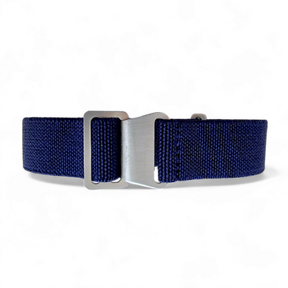 Marine Nationale Watch Strap Band Parachute Elastic Nylon NATO MOD 18 20 22 mm