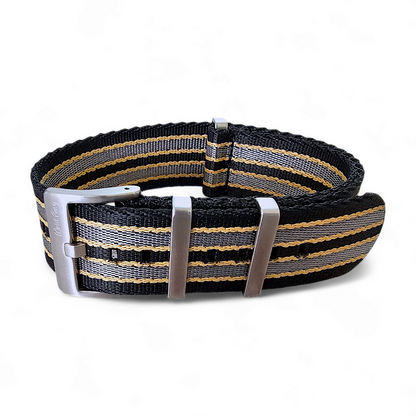 Premium Nylon Military Watch Strap James Bond 007 18mm 20mm 22mm